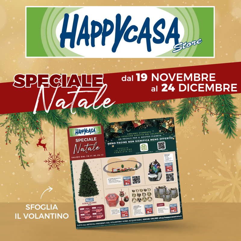 Un nuovo volantino di Happy casa è arrivato!